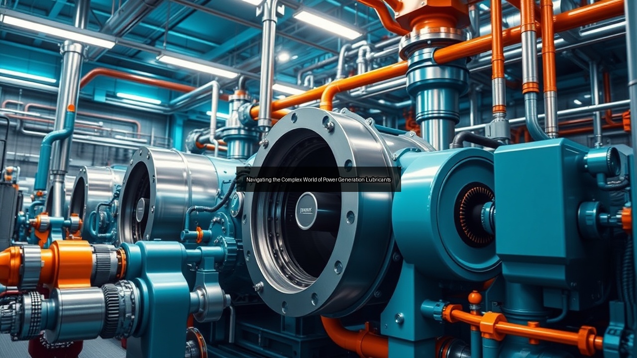 gas turbines lubrication electricity lubricants reliability
